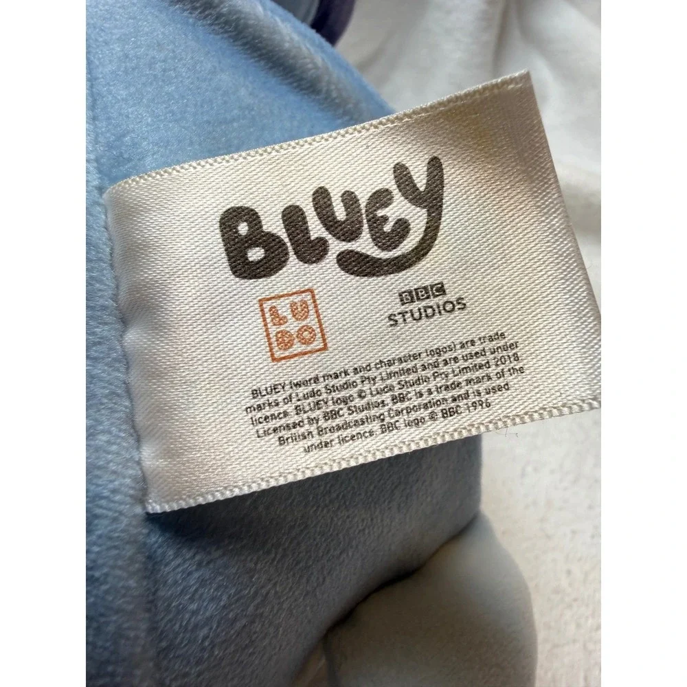 Bluey‎ Squishmallows HugMees 10 Inch Plush Kellytoy BBC Studios Blue Dog Toy